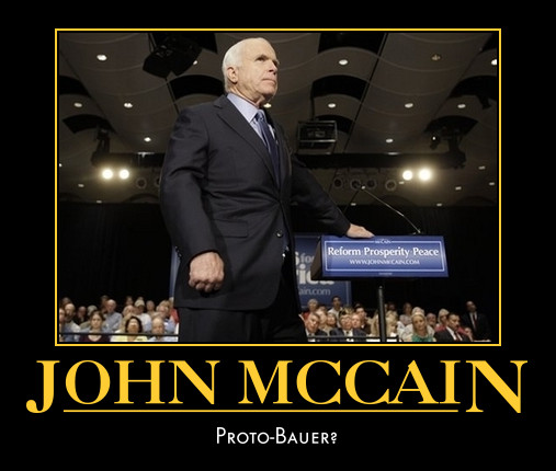 funny John McCain demotivational posters poster political demotivation