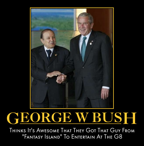 funny George W Bush demotivational posters poster political ...