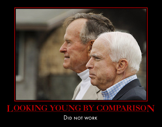 funny John McCain demotivational posters poster political demotivation