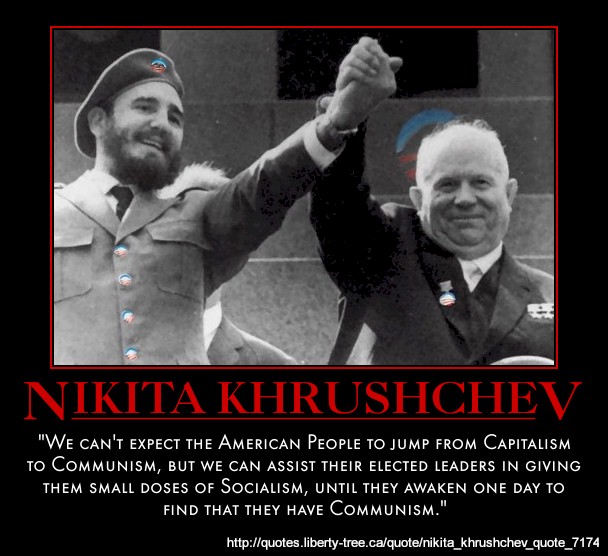 funny Nikita Khrushchev demotivational posters poster political demotivation
